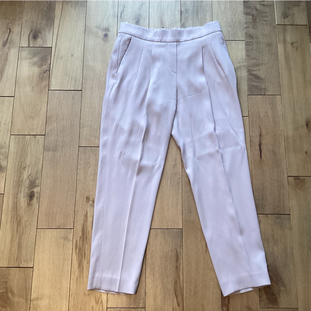 Babaton Light Pink Cropped Pants